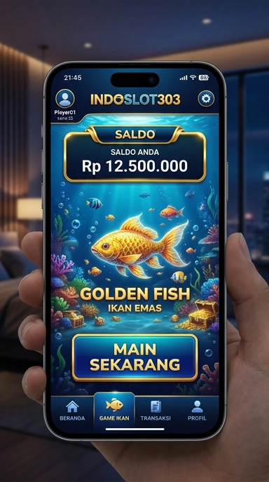 Tampilan antarmuka pengguna aplikasi indoslot303 yang menarik.
